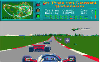 Vroom Datadisk atari screenshot
